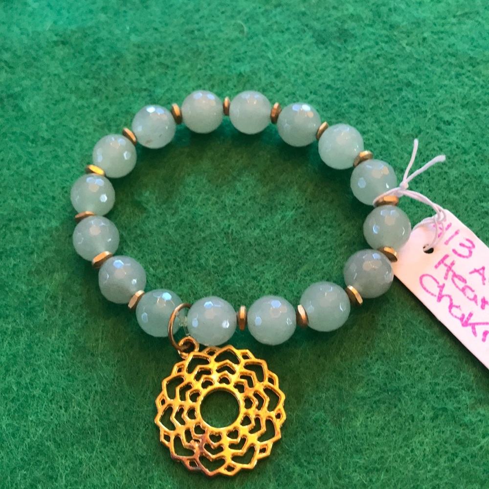 Green Aventurine Heart Chakra Bracelet